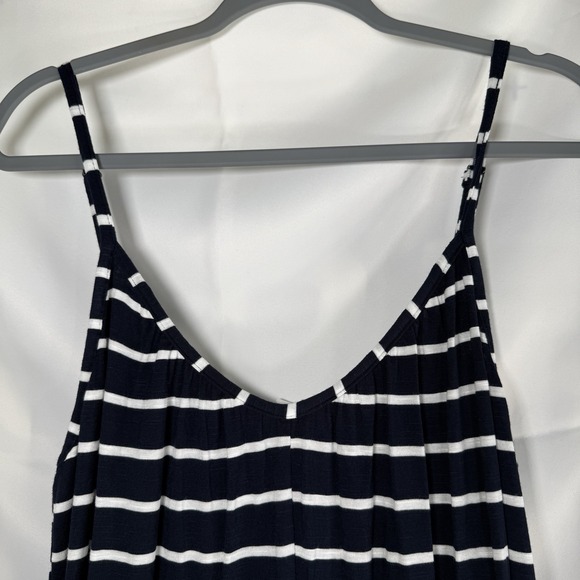 Maurices Women Wide Leg Jumpsuit Small  Beachy Nautical Striped Preppy NWT - Picture 4 of 14